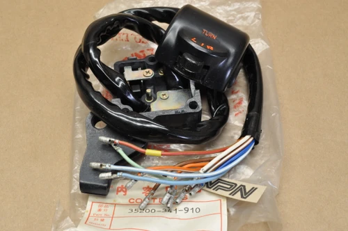 NOS Honda CB550 K CB750 K Horn Turn Signal Lights Dimmer Switch 35200-341-910