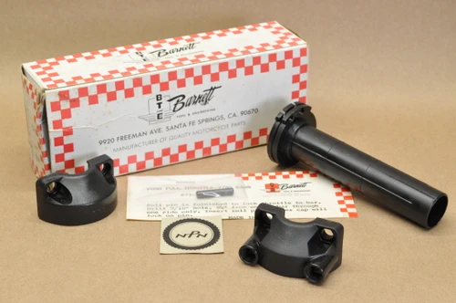 NOS Honda Motorcycle Barnett Push Pull 7/8" Throttle Tube w/ Housing Kit 71-2