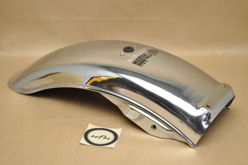 Vtg OEM Honda CB500 CB550 CB550F Chrome Rear Fender 80100-323-670 XW
