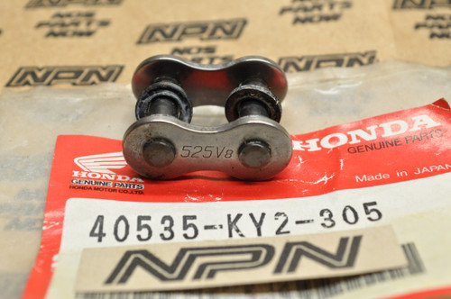 NOS Honda 1994 VT600 C VT600CD Shadow Chain Master Link Set 40535-KY2-305