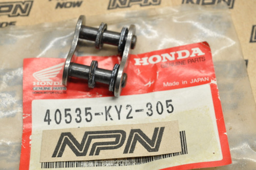 NOS Honda 1994 VT600 C VT600CD Shadow Chain Master Link Set 40535-KY2-305