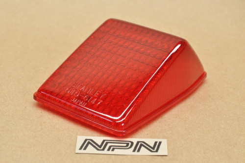 NOS Honda XR200 R 1981-82 XR250 R XR500 R Tail Light Lens Cover 33141-MA0-003