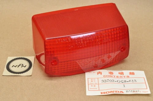 NOS Honda 1983-84 NH80 1984 NH125 Aero Rear Tail Light Lens Cover 33702-GC8-613