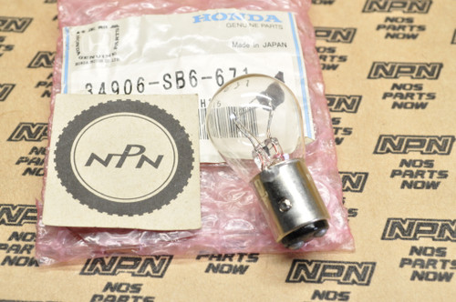 NOS Honda 1984-87 Civic Wagon Koito Light Bulb 12V 27/8W 34906-SB6-671