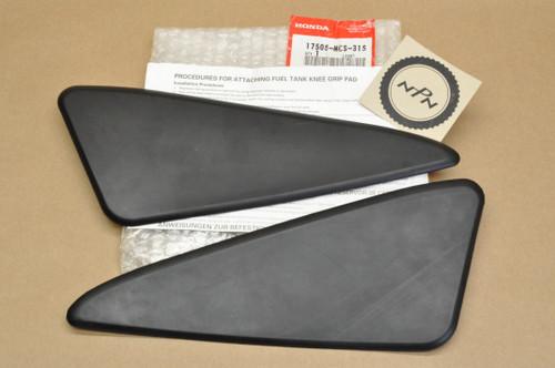 NEW OEM Honda ST1300 Fuel Gas Tank Knee Grip Pad Set 17505-MCS-315