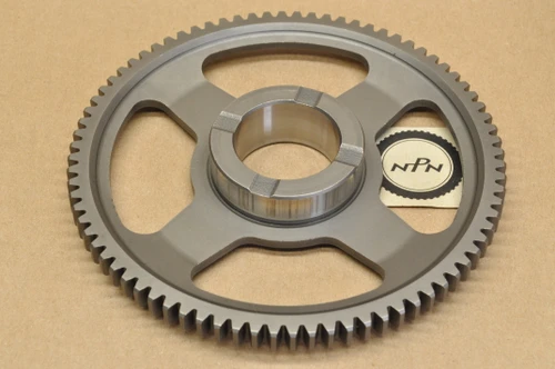 Vtg OEM Honda 1989-90 GB500 Tourist Trophy Starter Drive Gear 80T 28110-KN8-010
