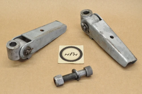 Vintage Honda Motorcycle Japanese Period Aftermarket Foot Peg Rest Step Pair