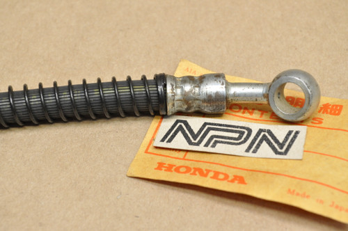 NOS Honda 1975-76 CB400 F Front Brake Line Hose B 45126-377-003