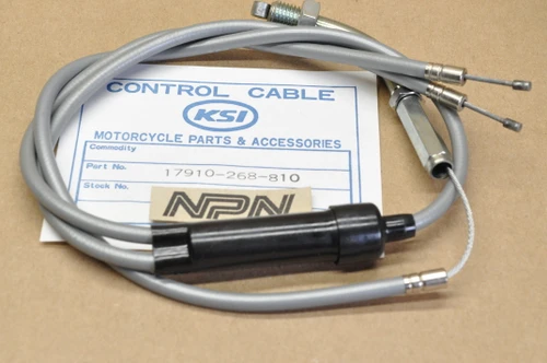 NOS Honda CB77 CB72 KSI Throttle Cable 17910-268-810