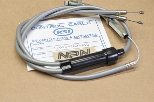 NOS Honda CB77 CB72 KSI Throttle Cable 17910-268-810