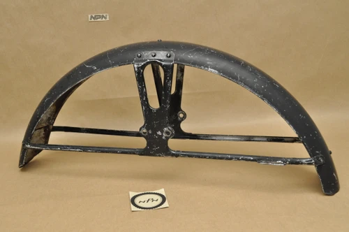 Vintage Used OEM Honda S90 Front Fender Splash Mud Guard 61100-028-610