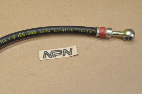 NOS Honda 1970-1980's Civic CRX Front Brake Hose Line Pipe 01464-SB2-030