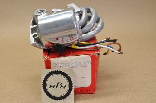 NOS Honda S90 Right Handlebar Light Lo Hi Dimmer Switch w/ Perch 35250-028-674