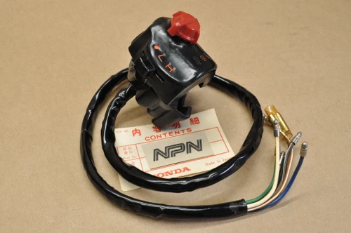NOS Honda XL350 XL250 K0-K1 Right Stop Kill Off On Light Switch 35300-329-672