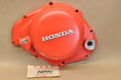 NOS Honda 1979-80 CR125 R Elsinore Left Crank Case Clutch Cover 11340-444-000