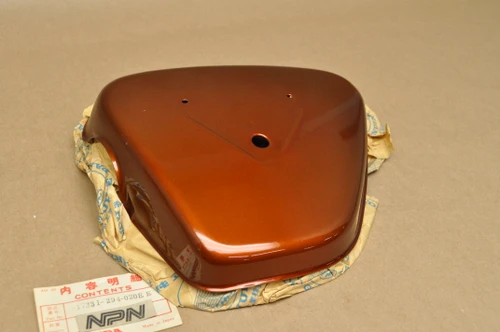 NOS Honda CB450 K5 Brown Left Air Cleaner Side Cover Panel 17331-294-020 EE