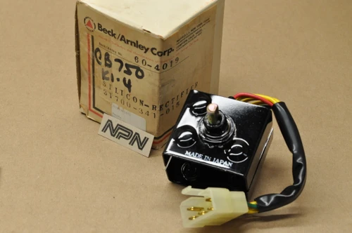 NOS Honda CB750F CB750 K0-1978 Beck Silicon Voltage Rectifier 31700-341-015