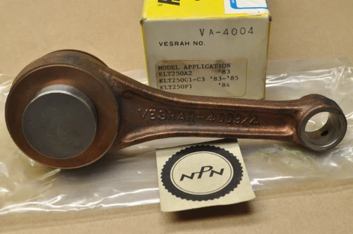 NOS Kawasaki KLT250 Vesrah Connecting Rod & Crank Pin w/ Bearing Kit 13044-5026