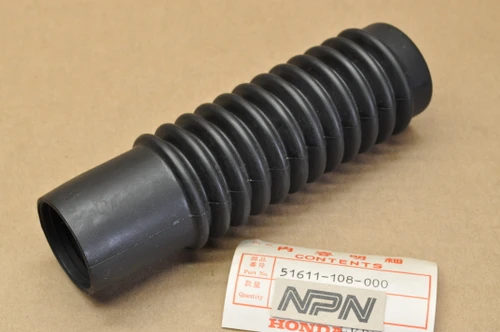 NOS Honda CL100 K0-K2 CL100S Front Fork Rubber Boot Gaiter 51611-108-000