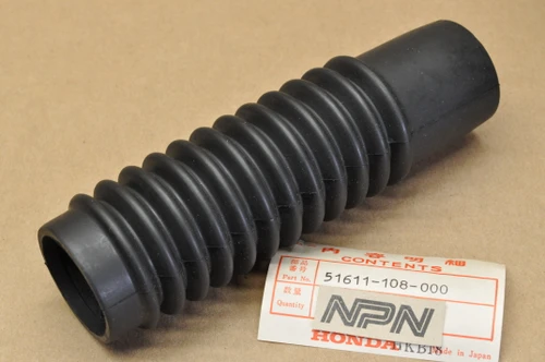 NOS Honda CL100 K0-K2 CL100S Front Fork Rubber Boot Gaiter 51611-108-000