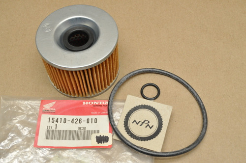 NOS Honda CB350 CB750 CB900 CBX GL1000 GL1100 GL1200 Oil Filter 15410-426-010