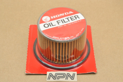 NOS Honda CB350 CB750 CB900 CBX GL1000 GL1100 GL1200 Oil Filter 15410-426-010