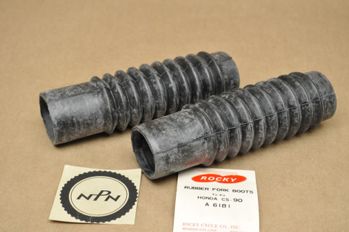 NOS Honda CB125 CL125 CT110 CT90 S90 Front Fork Rubber Boot Gator 51611-106-000