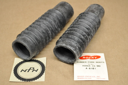 NOS Honda CB125 CL125 CT110 CT90 S90 Front Fork Rubber Boot Gator 51611-106-000