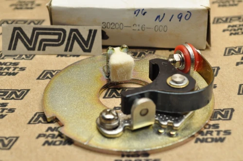 NOS Honda CA160 CB160 CL160 Points Plate Assembly  30200-216-000