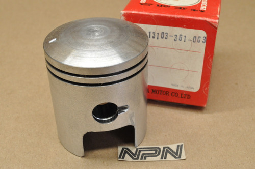 NOS Honda 1974-76 MT125 Elsinore .50 Oversize Piston 13103-361-003