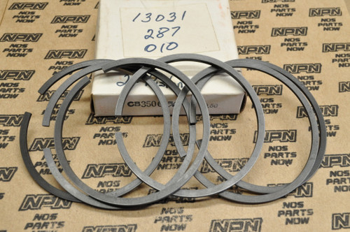 NOS Honda CL350 CB350 SL350 .50 Oversize Piston Ring Set 13031-287-010