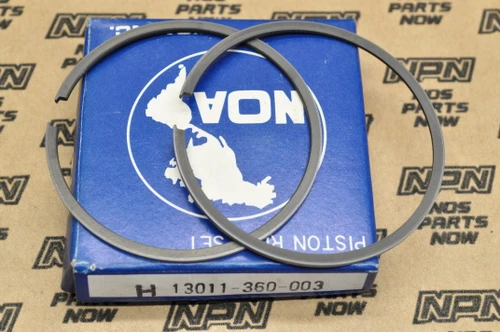 NOS Honda CR125 M NOA Standard Size Piston Ring Set For 1 Piston 13011-360-003