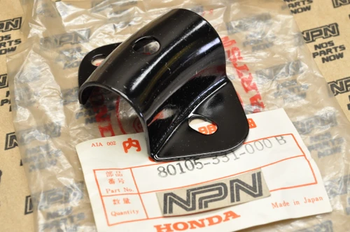 NOS Honda SL125 K0-K2 Black Rear Fender Stay Mount Bracket 80105-331-000 B