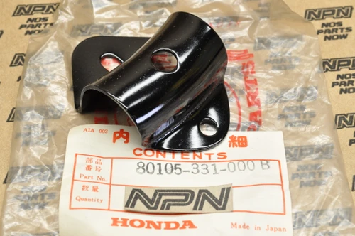 NOS Honda SL125 K0-K2 Black Rear Fender Stay Mount Bracket 80105-331-000 B