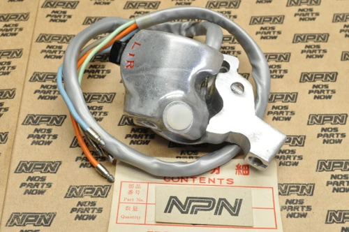 NOS Honda CT90 K2-K5 Handlebar Turn Signal & Horn Switch w/ Perch 35300-102-000