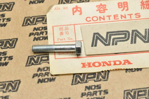 NOS Honda XL350 CB750 CL360 CM400 CX500 GL1000 VT500 XL100 Bolt 92000-05025-0A