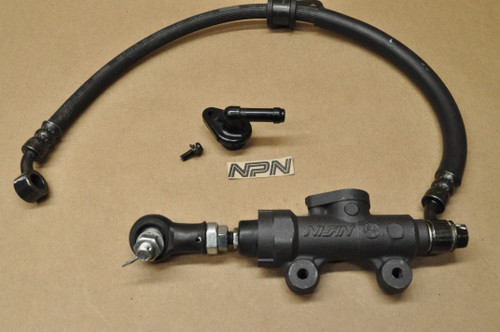 VTG OEM Honda CBR600 RR Rear Brake Master Cylinder w/ Oil Hose 43510-MEE-006