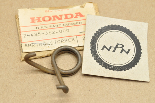 NOS Honda XL175 K0-K2 Gear Shift Drum Stopper Spring 24435-362-000