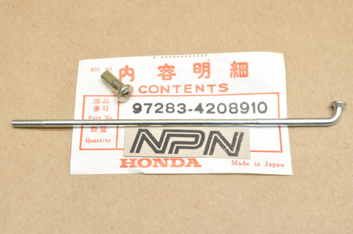 NOS Honda SL70 XL70 XR75 Rear Wheel Spoke "B" & Nipple 97283-42089-10