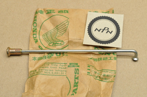 NOS Honda 1978-79 CM185 1980 CM200 Twinstar Rear Wheel Spoke "B" & Nipple 97631-52115-10