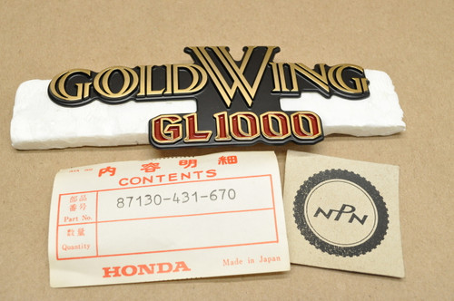 New Old Stock NOS Honda GL1000 Goldwing Parts - Page 10