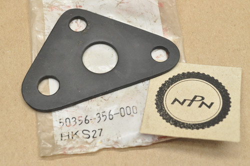 NOS Honda XL250 K0-K2 XL350 K0-K1 Black Left Engine Hanger Plate C 50356-356-000