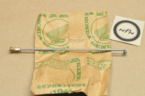 NOS Honda 1977-78 NC50 Express Front or Rear Spoke "A" & Nipple 42606-147-305