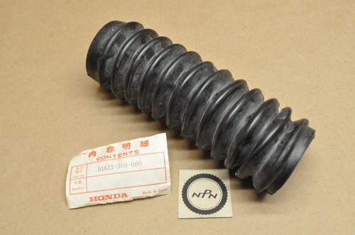 NOS Honda CB450 CB500 CB550 CB750 CL450 Front Fork Rubber Boot 51611-300-000