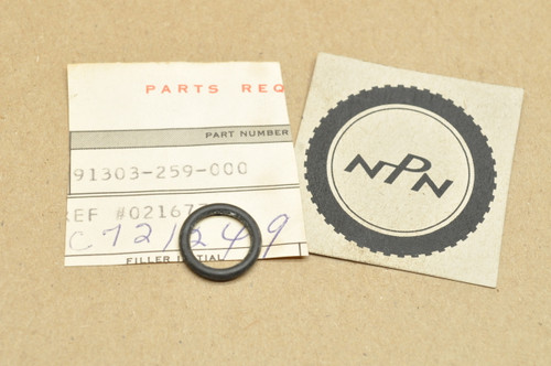 NOS Honda C100 C102 CA77 CB72 CB77 CT200 XL75 XR75 XR80 O-Ring 91303-259-000