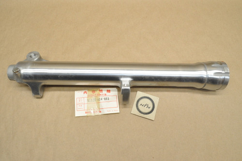 NOS Honda 1979 XR250 Left Front Fork Lower Case Tube 51520-434-003