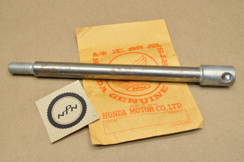 NOS Honda CB450 CB500 CB550 CB650 CB750 F CBX Front Wheel Axle 44301-425-870