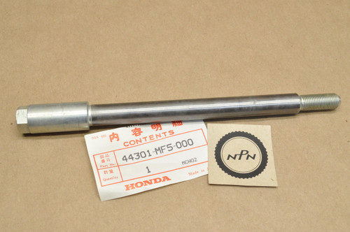 NOS Honda CB550 SC Nighthawk VF500 Magna VT500 C Shadow VT500FT Ascot Front Wheel Axle Shaft 44301-MF5-000