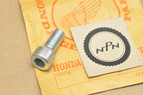 NOS Honda CB700 SC Nighthawk CX500 GL1200 Gold Wing GL500 GL650 Silver Wing Foot Peg Rest Socket Bolt 90117-449-000