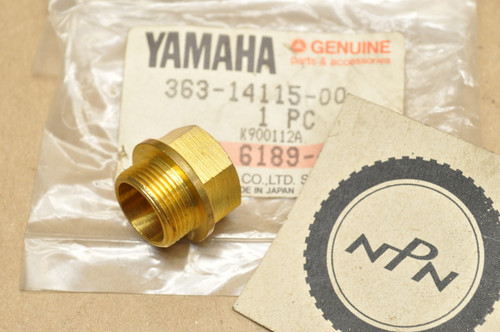 NOS Yamaha IT400 MX250 MX400 SC500 YZ250 YZ400 Carburetor Float Chamber Drain Plug Screw 363-14115-00